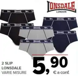 Todis 2 slip LONSDALE offerta