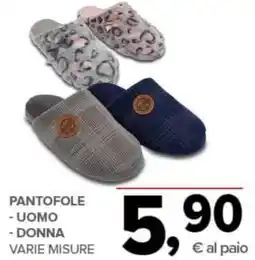 Todis Pantofole offerta