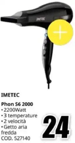MediaWorld IMETEC Phon S6 2000 offerta