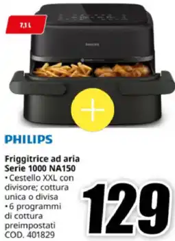 MediaWorld PHILIPS Friggitrice ad aria Serie 1000 NA150 offerta