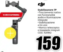 MediaWorld dji Stabilizzatore 7P offerta