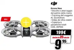 MediaWorld dji Drone Neo offerta