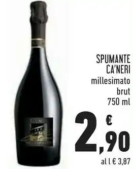 Conad City Ca'neri spumante millesimato brut offerta
