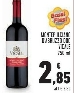 Conad City Vicale montepulciano d'abruzzo doc offerta
