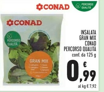 Conad City Conad insalata gran mix offerta
