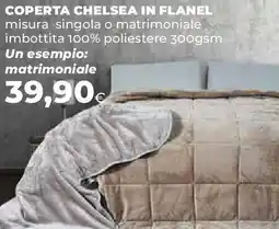 Extracoop Coperta chelsea in flanel offerta