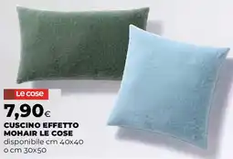 Extracoop Cuscino effetto mohair LE COSE offerta