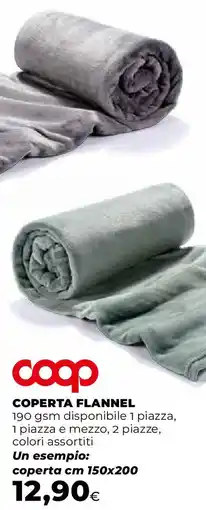 Extracoop Coperta flannel COOP offerta