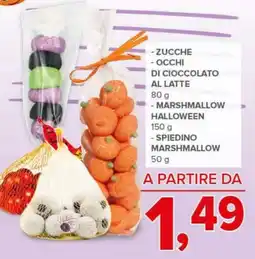 Todis Zucche - occhi di cioccolato al latte offerta