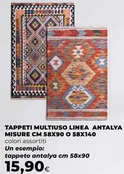 Extracoop Tappeti multiuso linea antalya offerta