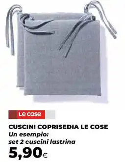 Extracoop Cuscini coprisedia LE COSE offerta