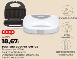 Extracoop TOSTIERA COOP ST1005-GS offerta