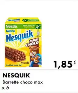 Iper Tosano NESQUIK Barrette choco max offerta