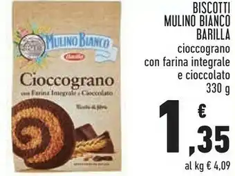 Conad City I cioccograno con farina integrale e cioccolato 330 g(ml) offerta