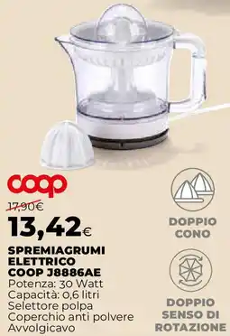 Extracoop SPREMIAGRUMI ELETTRICO COOP J8886AE offerta