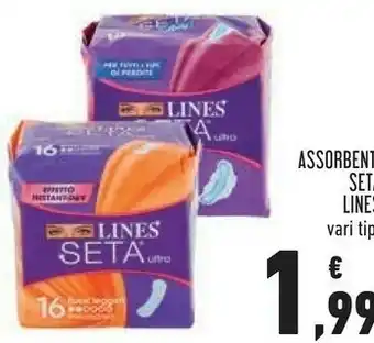 Conad City Assorbenti seta offerta