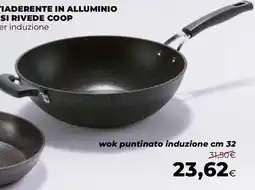 Extracoop Wok puntinato induzione cm 32 offerta