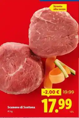 Lidl Scamone di scottona offerta