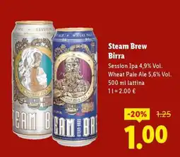 Lidl Steam Brew Birra offerta