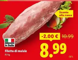 Lidl Filetto di maiale offerta