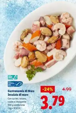 Lidl Gastronomia di Mare Insalata di mare offerta