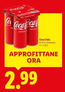 Lidl Coca Cola offerta