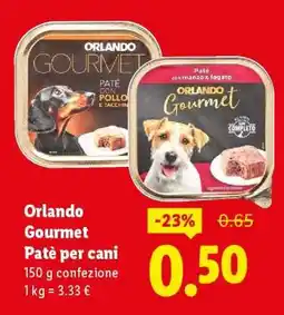 Lidl Orlando Gourmet offerta