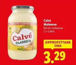 Lidl Calvè Maionese offerta