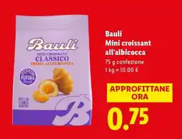 Lidl Bauli Mini croissant all'albicocca offerta