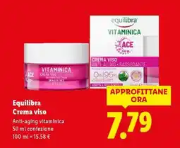 Lidl Equilibra Crema viso offerta