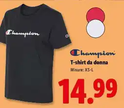Lidl T-shirt da donna offerta