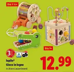 Lidl lupilu Gioco in legno offerta