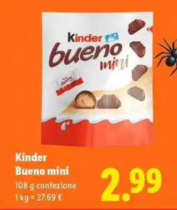 Lidl Kinder Bueno mini offerta