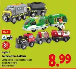 Lidl lupilu Locomotiva a batteria offerta