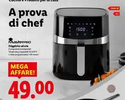 Lidl Friggitrice ad aria Masterpro offerta