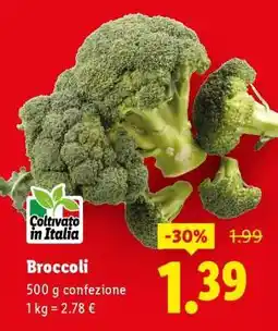Lidl Broccoli offerta
