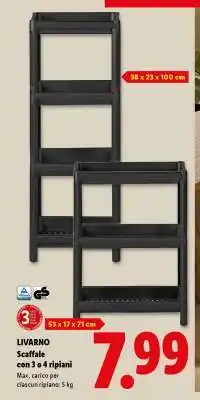 Lidl LIVARNO Scaffale offerta