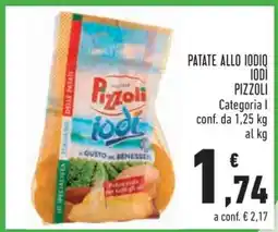 Conad PATATE ALLO IODIO IODI PIZZOLI offerta