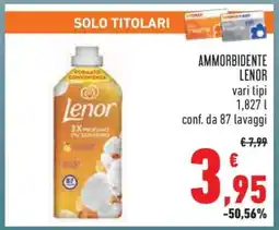 Conad Ammorbidente Lenor offerta