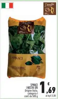 Conad Spinaci I NOSTRI ORI offerta