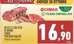 Conad BISTECCA CON OSSO DI BOVINO offerta
