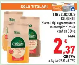 Conad LINEA COUS COUS COLFIORITO offerta