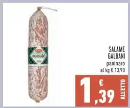 Conad SALAME GALBANI offerta