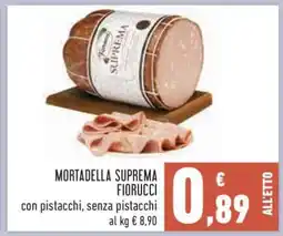 Conad Mortadella Suprema Fiorucci offerta