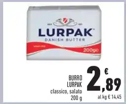Conad BURRO LURPAK offerta