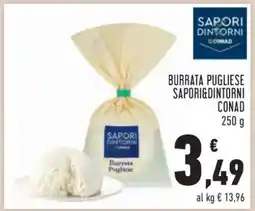 Conad Burrata Pugliese Sapori&Dintorni Conad offerta