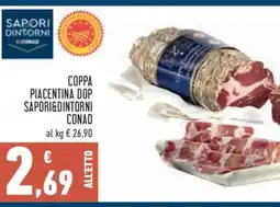 Conad COPPA PIACENTINA DOP SAPORI&DINTORNI CONAD offerta