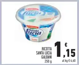 Conad RICOTTA SANTA LUCIA GALBANI offerta