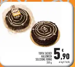 Conad TORTA SACHER HALLOWEEN offerta
