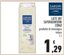 Conad LATTE UHT SAPORI&DINTORNI CONAD offerta